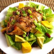 Chicken Salad with Diced Mango